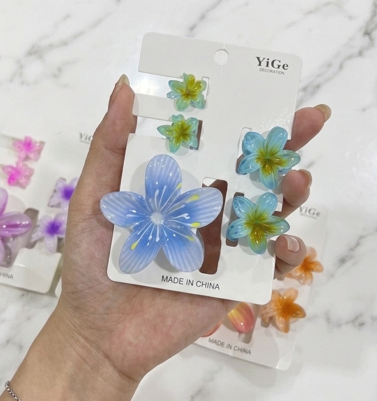 Women’s Day Special Offer-5 Pcs Set Floral Pinterest Collection Clips –