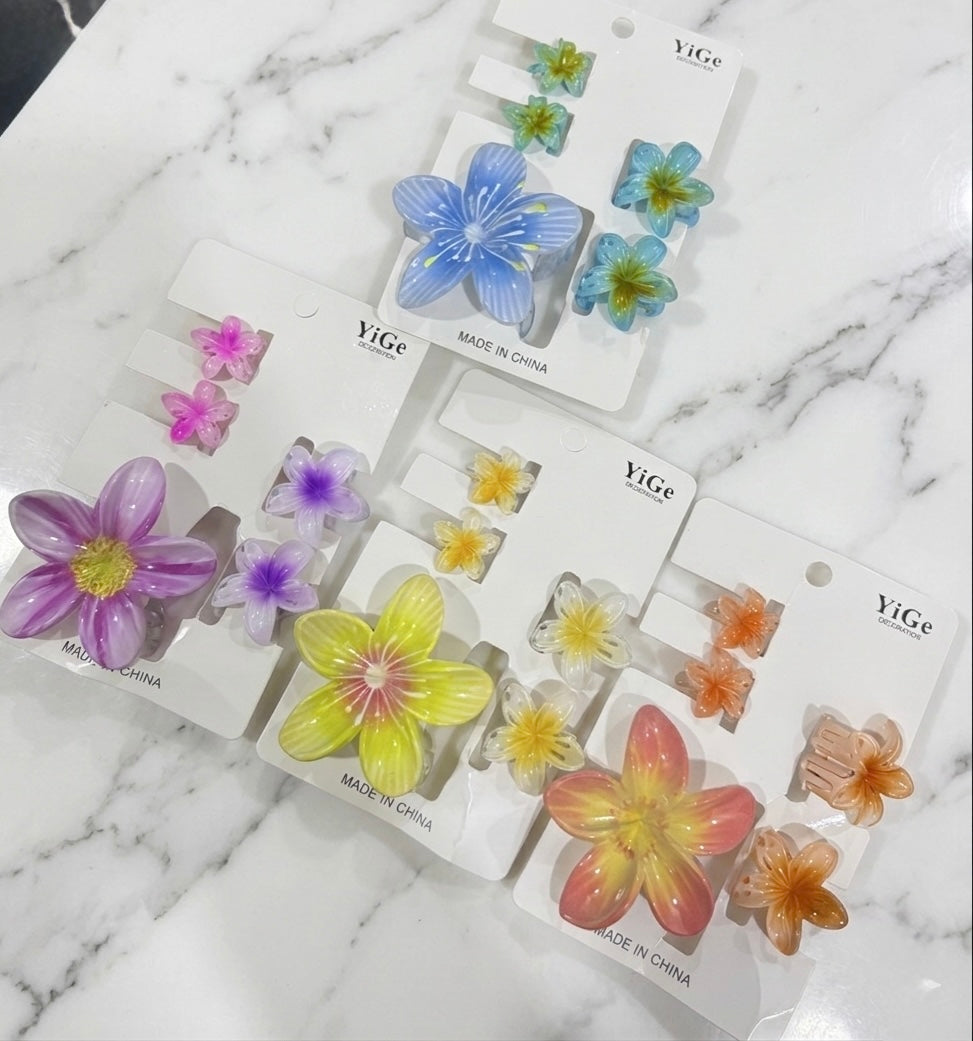 Women’s Day Special Offer-5 Pcs Set Floral Pinterest Collection Clips –
